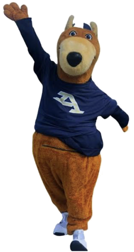 Zippy, the University of Akron mascot
